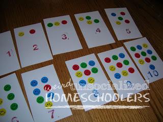 number recognition activity