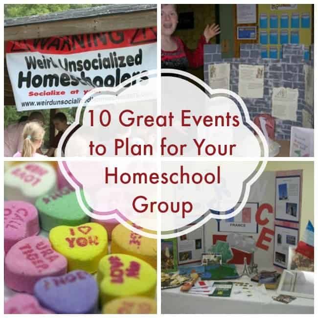 10 Great Events to Plan for Your Homeschool Group