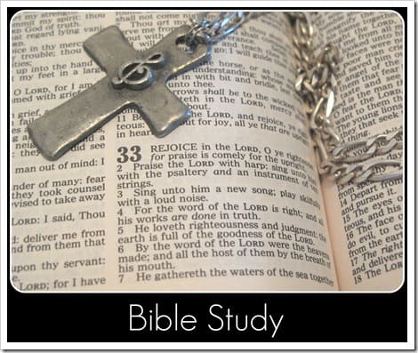 Bible Study button