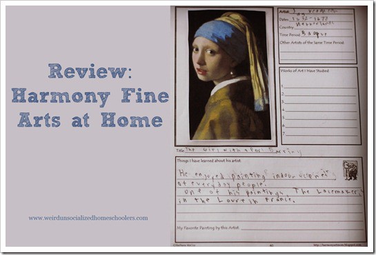 Review of Harmony Fine Arts at Home