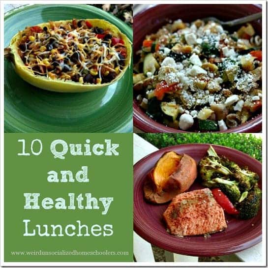 Quick and Healthy Lunches