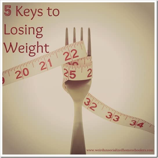 Practical weight-loss tips from a homeschool mom who's lost almost 90 pounds.