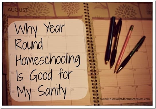 10 reasons why year round homeschooling can work well