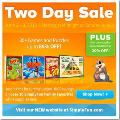 two day sale - 2013