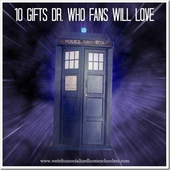 10 Gifts Dr. Who Fans Will Love