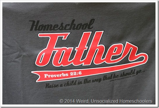 homeschool dad shirts