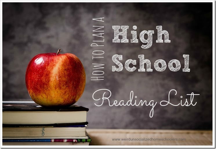 These three tips will help homeschool parents develop a framework for how to plan a high school reading list.