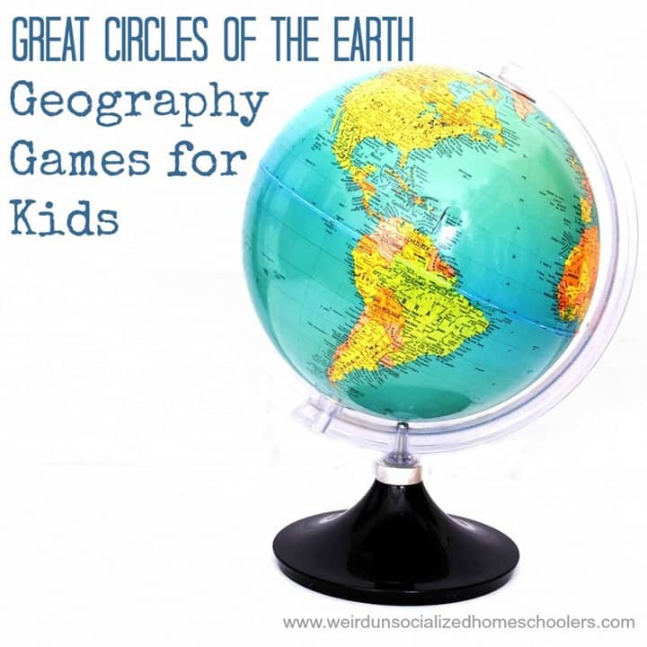 Develop geographical literacy in your kids with these fun and active games.