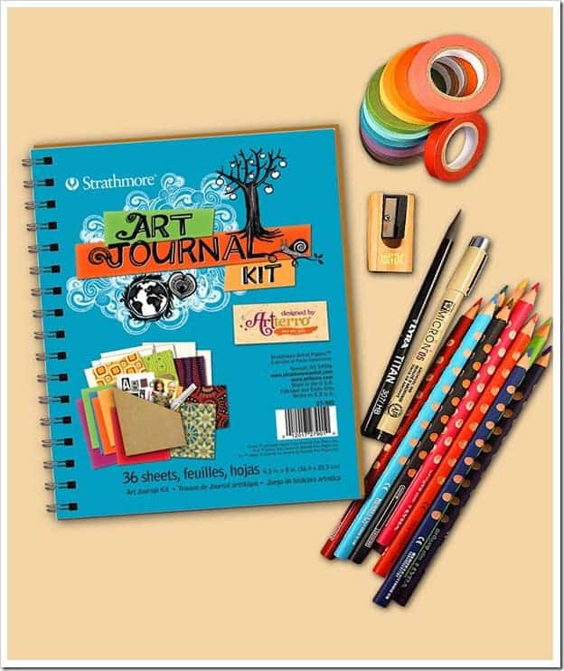 art journal kits for kids