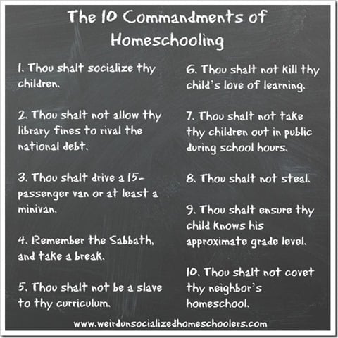 The-10-Commandments-of-Homeschooling