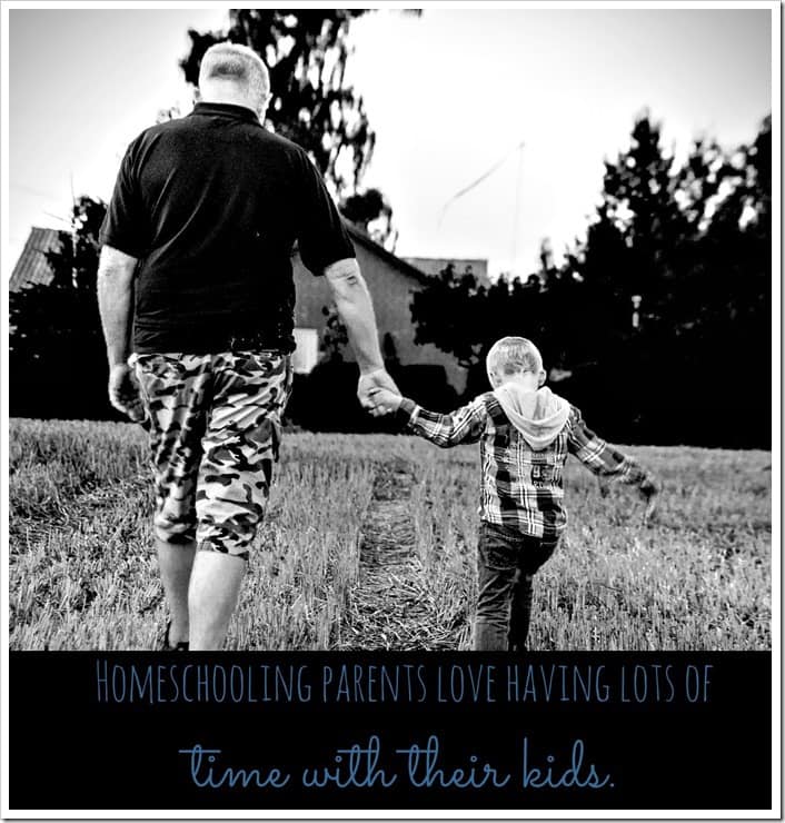 Time. It's just one of many reasons homeschooling parents love homeschooling.