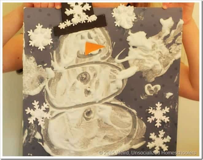 snow crafts for preschool