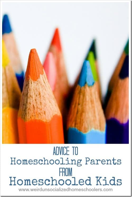 Advice to Homeschooling Parents from Homeschooled Kids 2