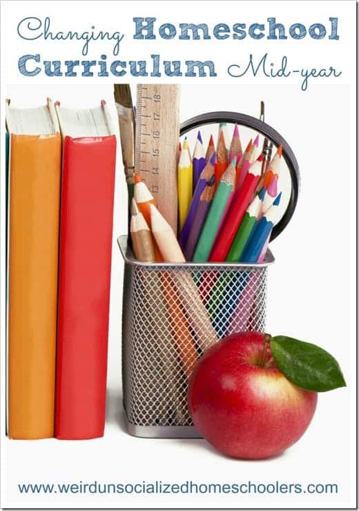 Homeschool curriculum not working out? Try these practical tips for changing curricum mid-year.