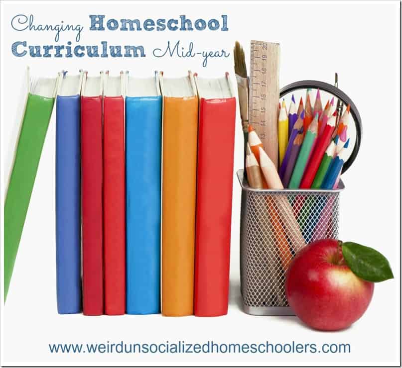 Practical tips for making a mid-year homeschool curriculum change