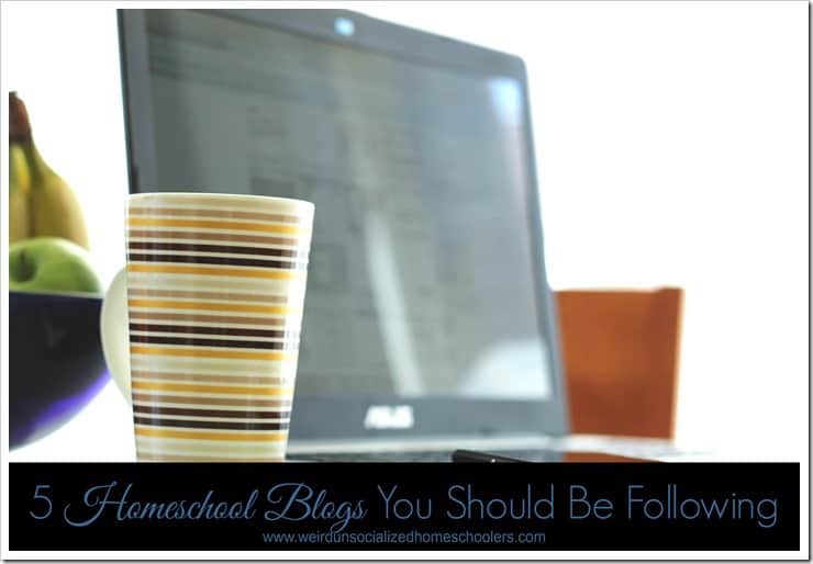 5 Homeschool Blogs You Should Be Following