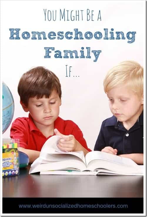 Do you fit the homeschool family stereotypes? Check the clues and find out.