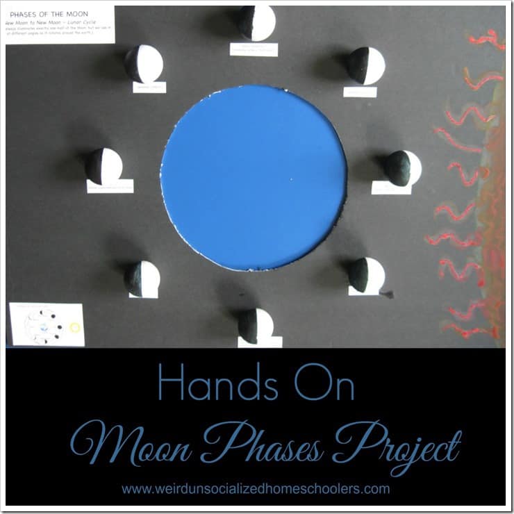 Learn about the phases of the moon with this hand-on project.