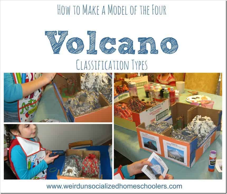 How to Make a Model of Volcano Types
