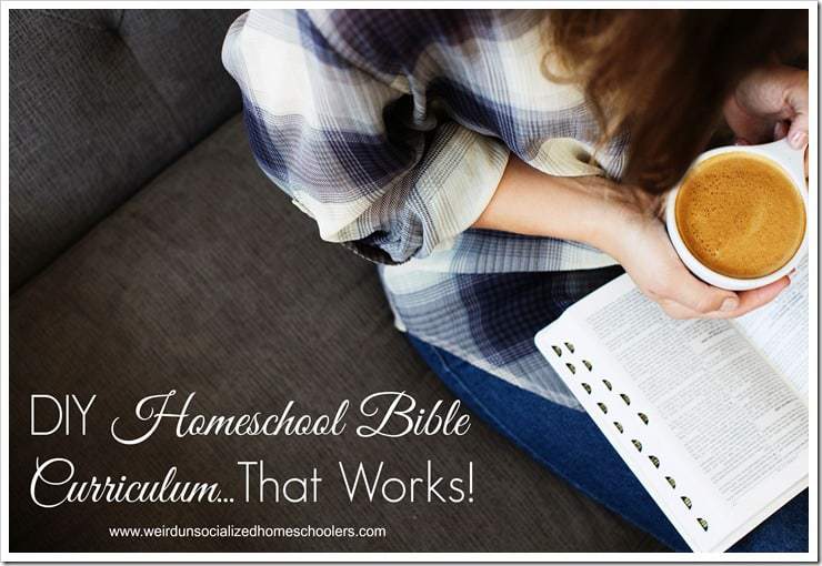DIY Homeschool Bible Curriculum...That Works!