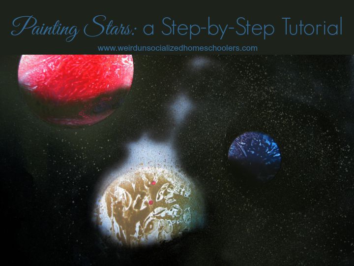 Painting Stars a Step-by-Step Tutorial