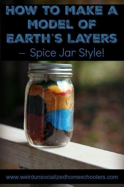 How to Make a Model of Earth’s Layers – Spice Jar Style!