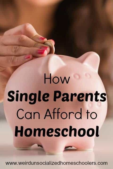 How Single Parents Can Afford to Homeschool