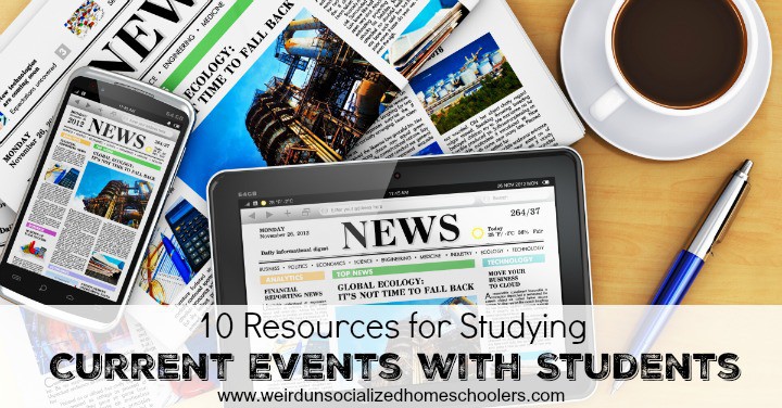 10 Resources for Studying Current Events with Students