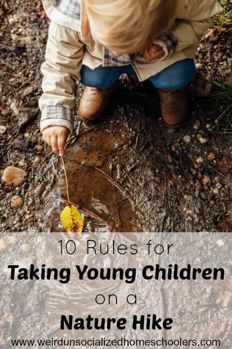 10 Rules for Taking Young Children on a Nature Hike